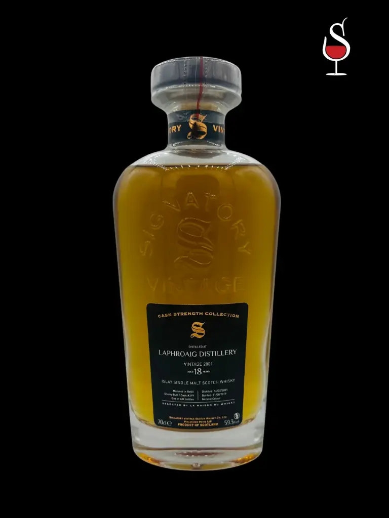 Signatory Laphroaig vintage 2001 18 ans