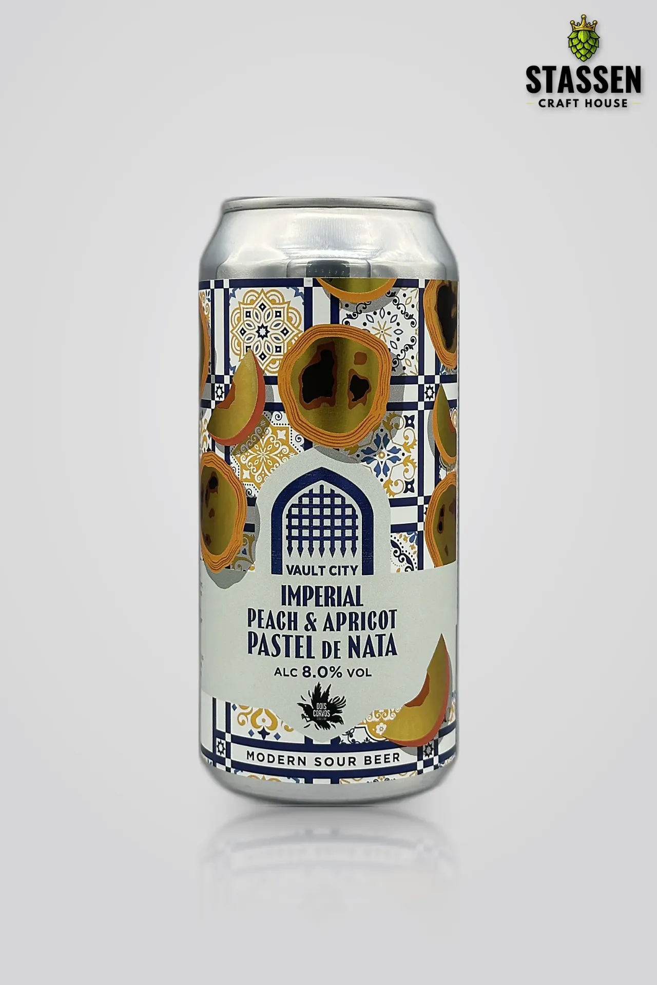 Vault City Imperial peach & apricot Pastel De Nata 44Cl