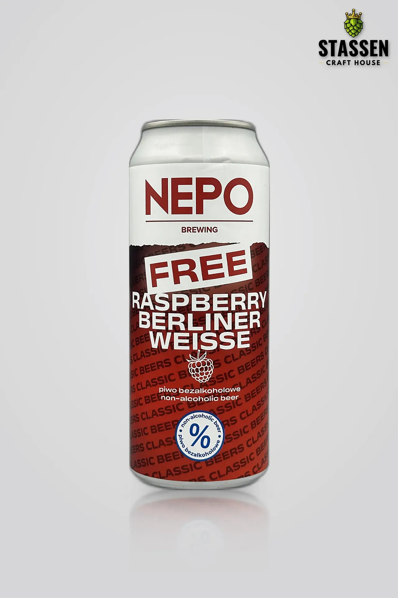 Nepo Free Raspberry berliner weisse 50CL