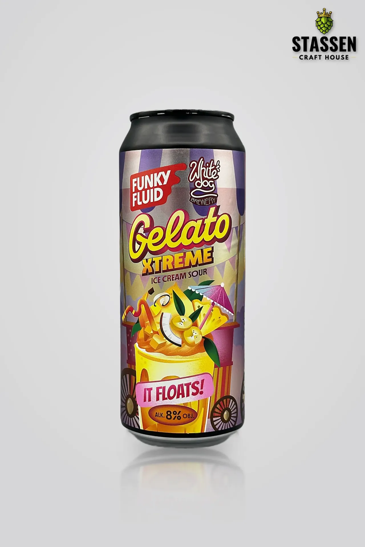 Funky Fluid Gelato Xtreme It floats! (Collab White Dog Brewery)